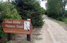 Flint Hills Nature Rail-Trails Sign