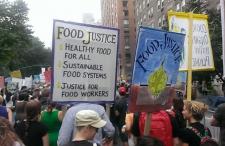 Food Justice Rally in New York