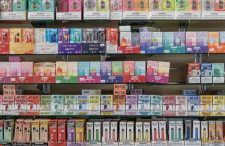 Store display of flavored tobacco products