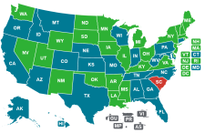 Map that shares states that have opted out of the federal SNAP Ban